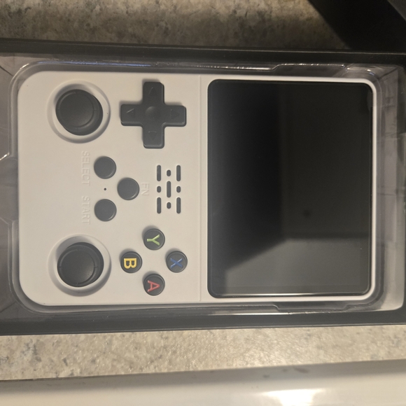 White Handheld Game Console - Picture 2 of 2